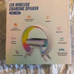 LED WIRELESS CHARGING SPEAKER