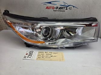 aftermarket 2014 - 2015 - 2016 TOYOTA HIGHLANDER RIGHT HALOGEN HEADLIGHT AY73955