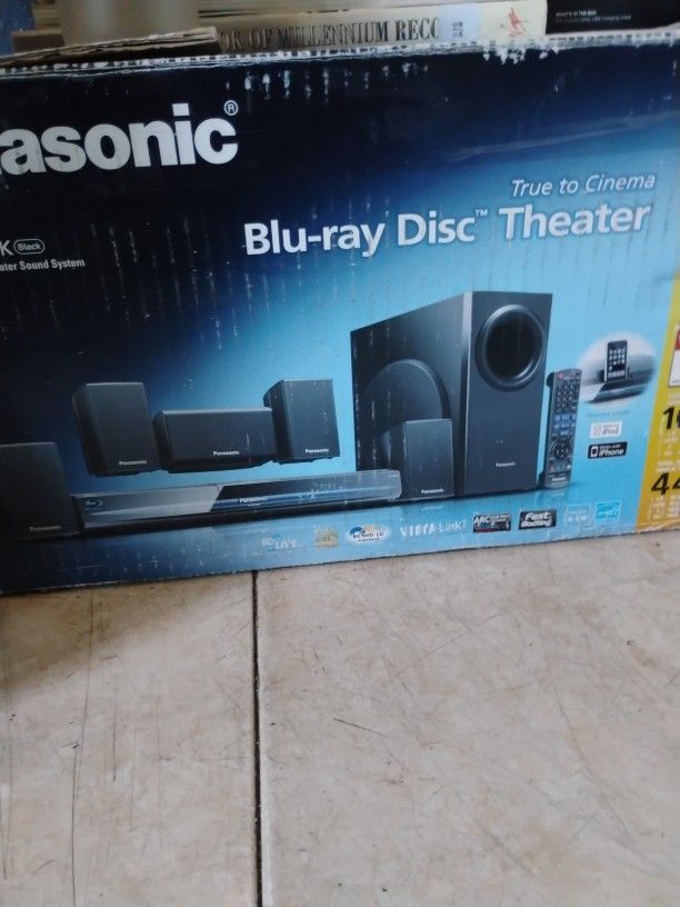 Blu Ray Disc Theater Only Control Missing Panasonic
