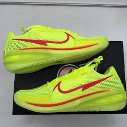 Sz 11 - Nike Air Zoom GT Cut EYBL Volt Basketball Yellow NEW Crimson IH3991-700