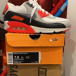 Womens Nike Airmax 90 OG Infrared Size 7.5/ Mens 6