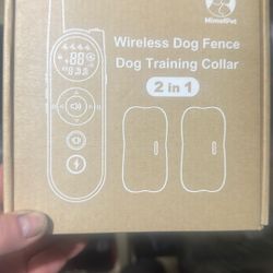 Wireless dog fence / training collar