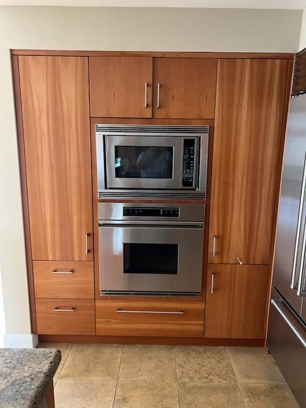 Wall Oven Stove And Microwave