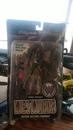 Wetworks whilce portacions pilgrim action figure $25or obo