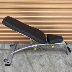 Cybex Commercial Gym Adjustable Weight Bench -Flat/Incline/ Shoulder Press 