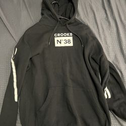 Crooks And Castles Hoodie Medium Black