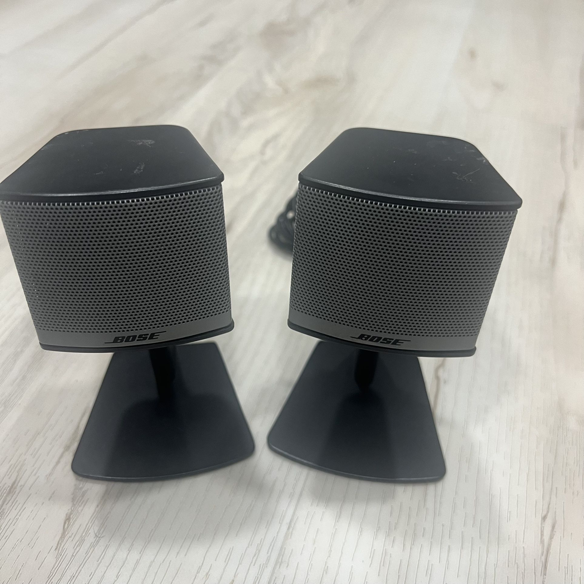 BOSE Companion 3 Series II Multimedia Computer Satellite Speakers Only No Sub