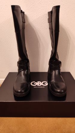 WOMEN'S BLACK RIDING BOOTS