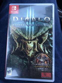 Nintendo Switch Games Diablo Eternal Collection Brand New Never Used