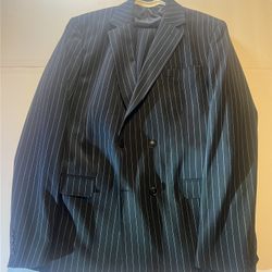 BooHooMan MAN Suit - Dark Blue Color - Coat, And Pants- Great Condition