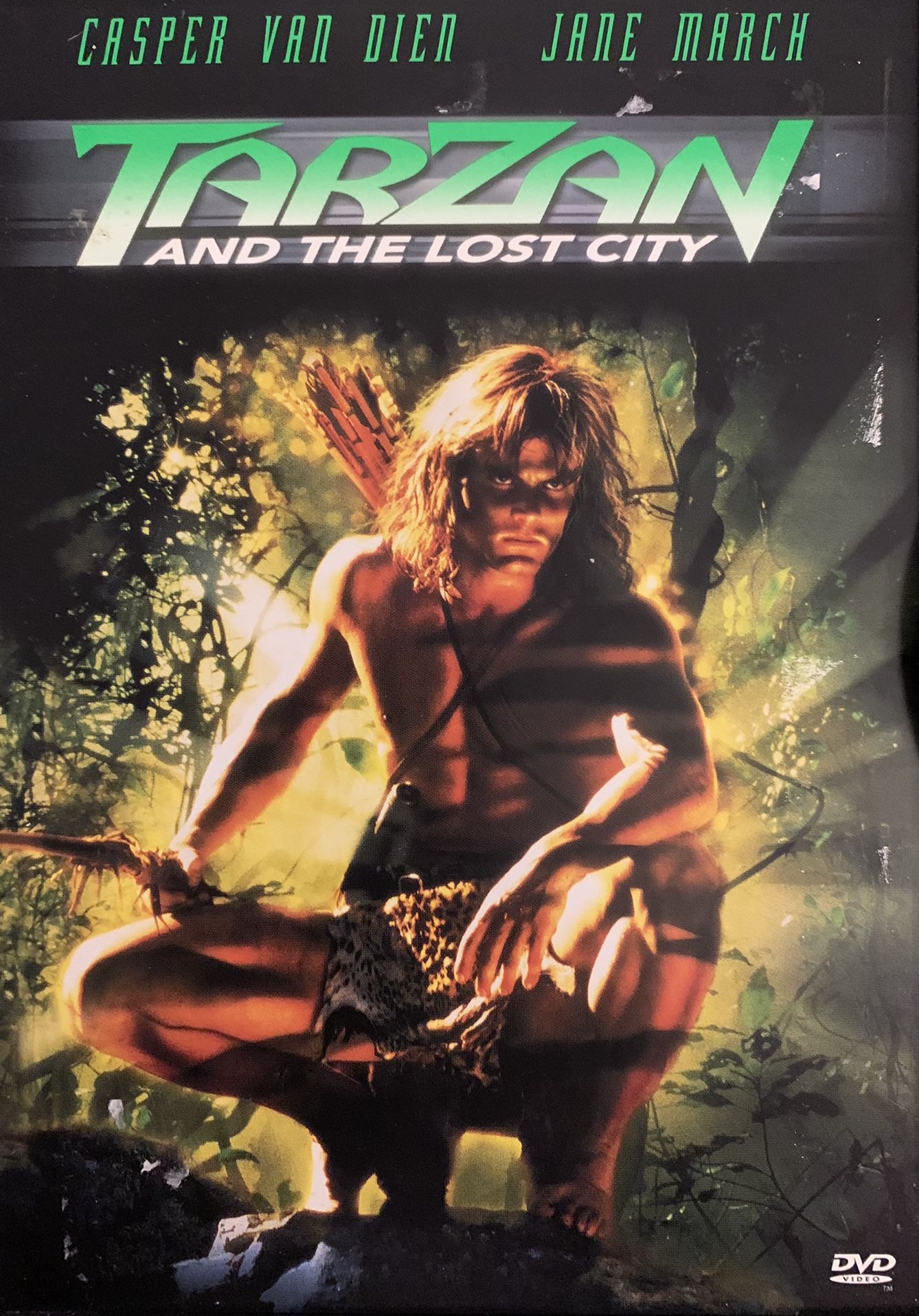 TARZAN And The Lost City (DVD-1998)Casper Van Dien + Jane March!