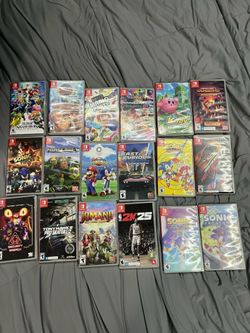 Nintendo Switch Games (sold separately)