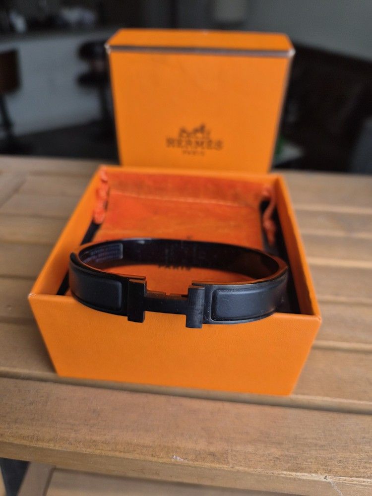Hermes Bracelet Black And Black
