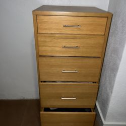 Mid-Century Modern (MCM) Vintage Solid Wood Dresser