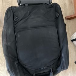 Rolling scuba dive travel bag