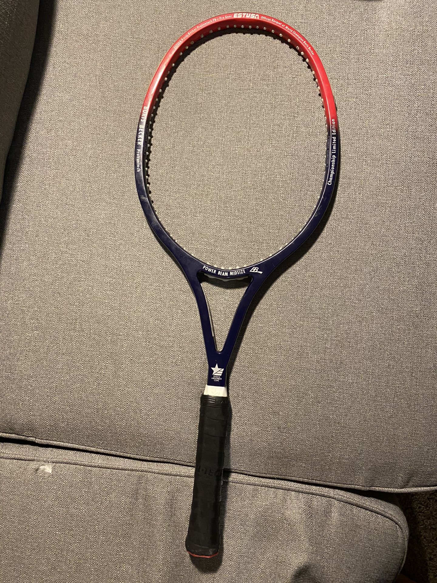 Estusa Boris Becker tennis racquet racket rare puma