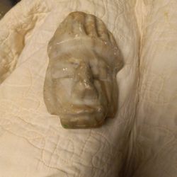 Precolumbian Arrifact Marble Face