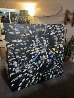 Surf Paddle Out Art
