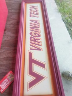 Virginia Tech sign