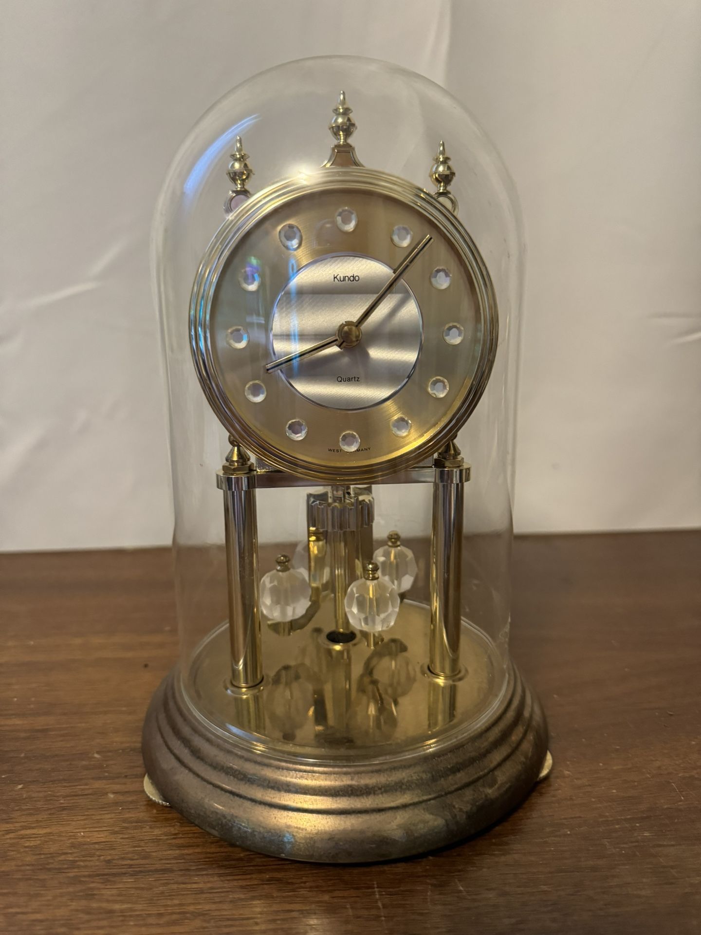 1982 Kundo (Kieninger & Obergfell) quartz anniversary clock made in West Germany