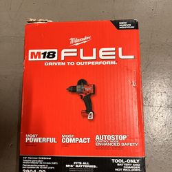 M18 FUEL 18V Lithium-Ion Brushless Cordless 1/2 in. Hammer Drill/Driver 