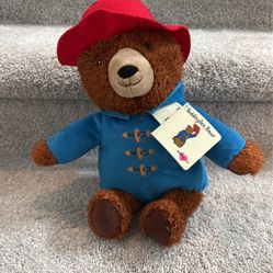 Paddington Bear Plush- New With Tags
