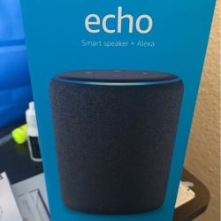 Amazon Echo 3rd Generation. Never Used. New