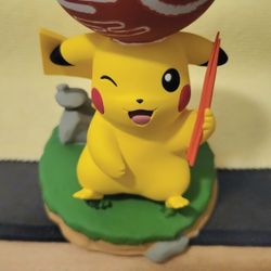 Pikachu Statue from Yokohama Pokémon Worlds 2023