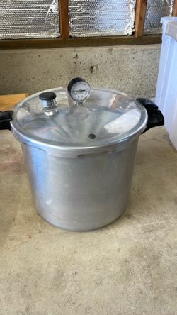 New pressure cooker for canning