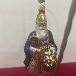 Christopher Radko The Bishop Glass Ornament 