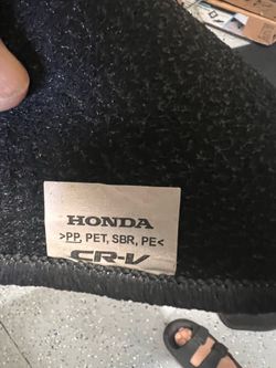 Honda CRV floor mats