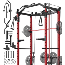 Workout Power cage with a ton of extras