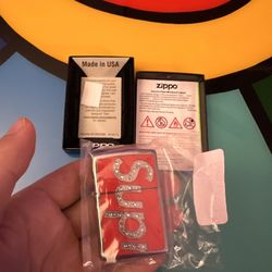 Supreme Zippo Lighter Brand New