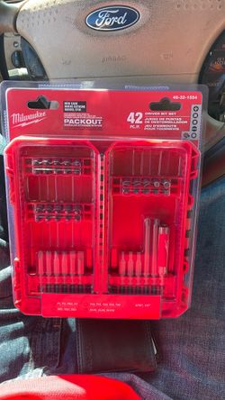Milwaukee 42 piece driver bit