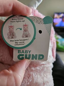 Baby Gund animated unicorn 🦄