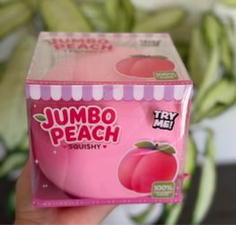 Jumbo size Peach Squishy
