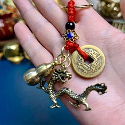 Lucky dragon key chain