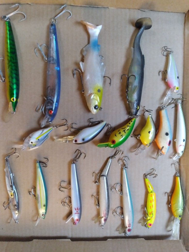 Lures - STICKBAIT/SWIMBAIT/CRANKBAIT
