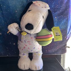 Nwt snoopy Easter greeter