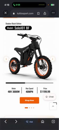 Tuttio Soleil01 With New Suspension Fork Electric Bike
