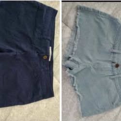 New Size 11 Denim Shorts. Cash And Pickup Only