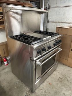 GE Monogram 36” Dual Fuel Range
