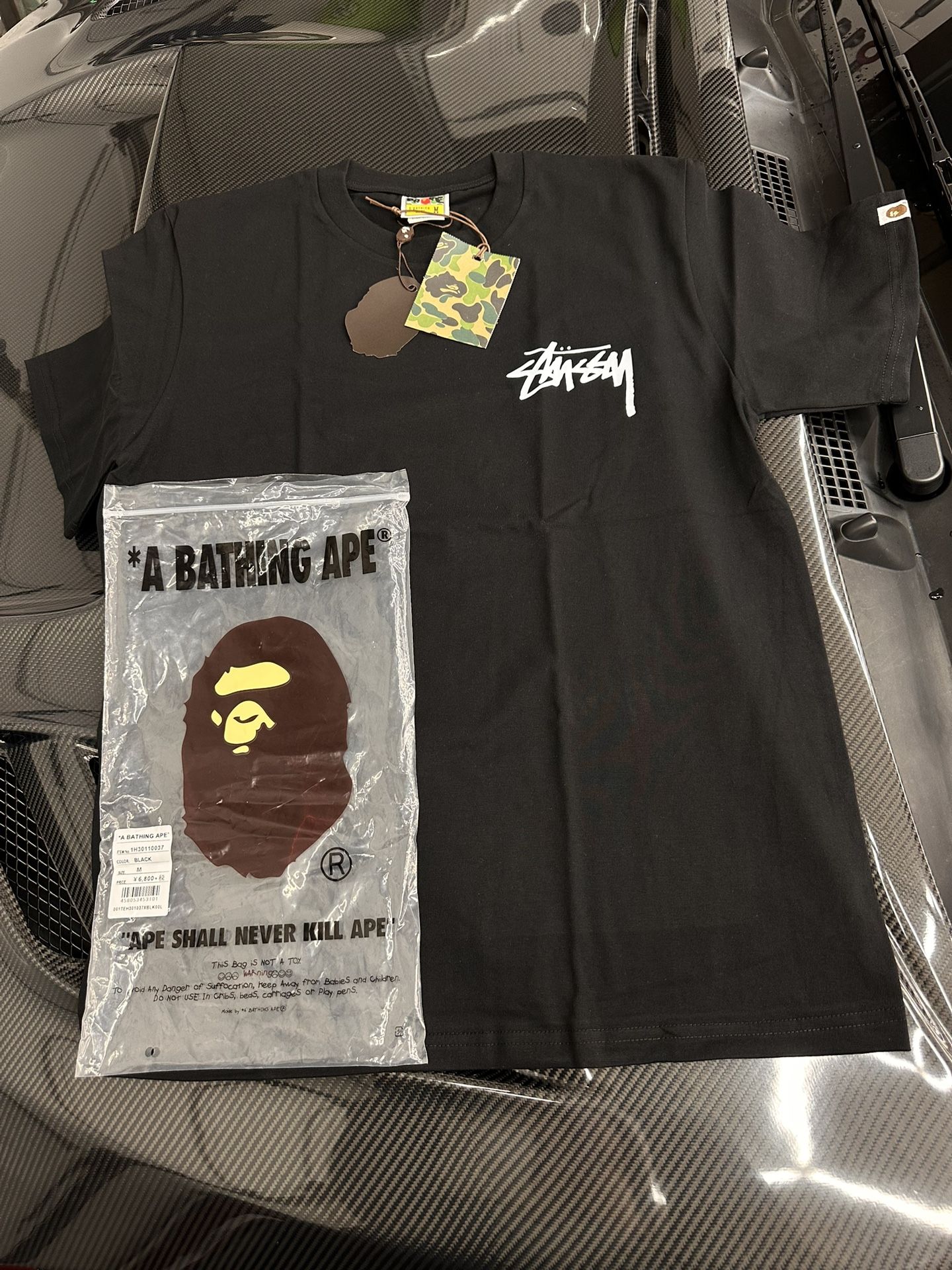 Bape x Stussy T Shirt