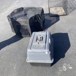 Dog Carrier And Cage 