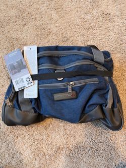 SwissTech Excursion Blue 24" Travel Duffel 10.5x24x12" Brand New Unused