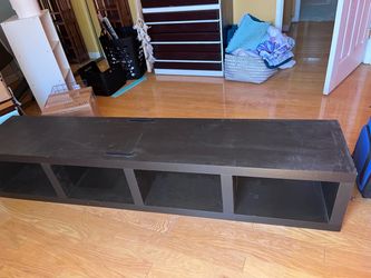 Storage bench/shelf with Cubbies