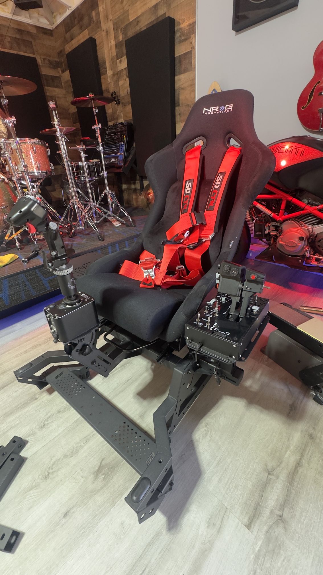 Boeing Lockheed Martin F/18 Flight Sim Chair