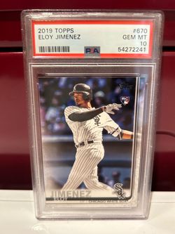 Eloy Jimenez RC rookie PSA 10