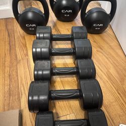 Dumbbell Set Vinyl - 80 Lbs Brand New Never Used