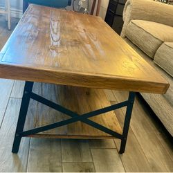 Vintage Wood Coffee Table